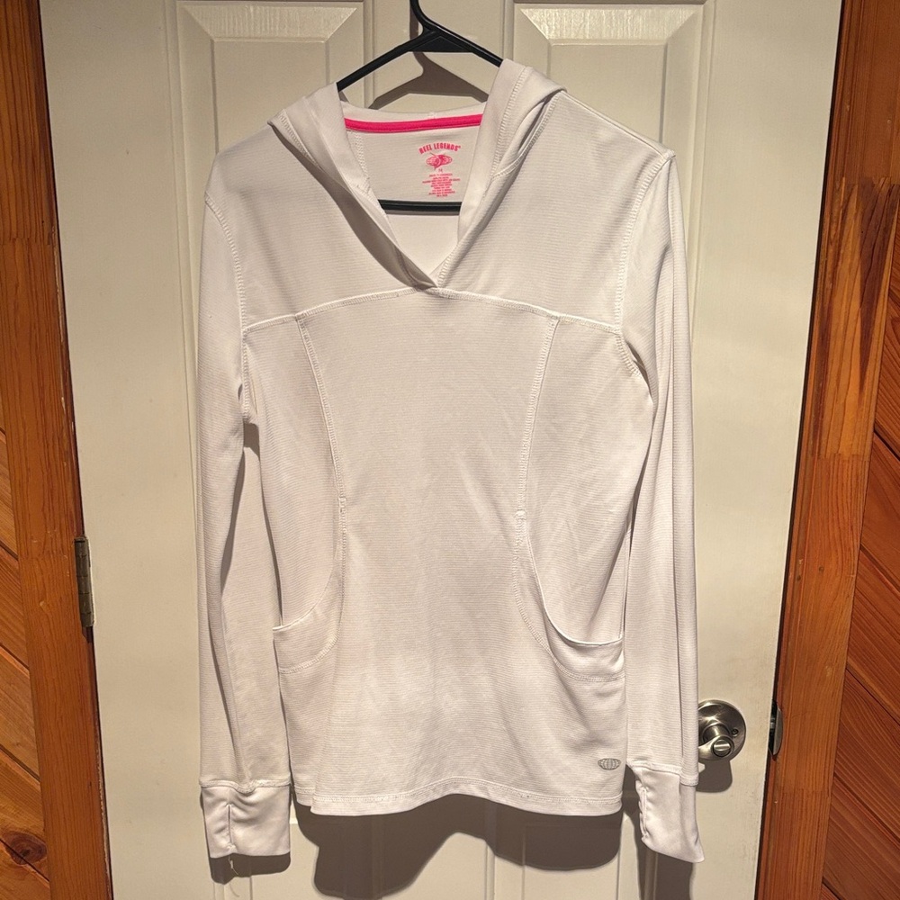 Reel Legends White Hooded Top